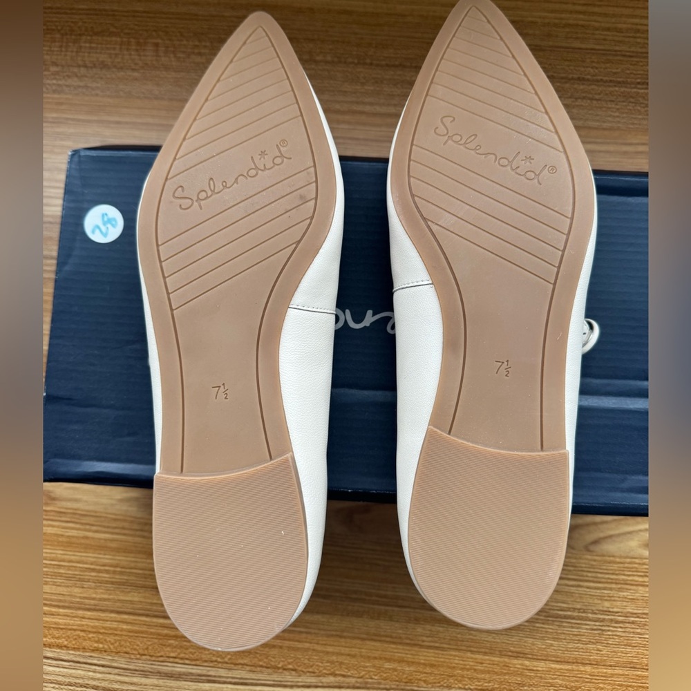 Splendid Women’s Leather Mariana Mary Jane Flats Size 7.5 - Picture 4 of 11